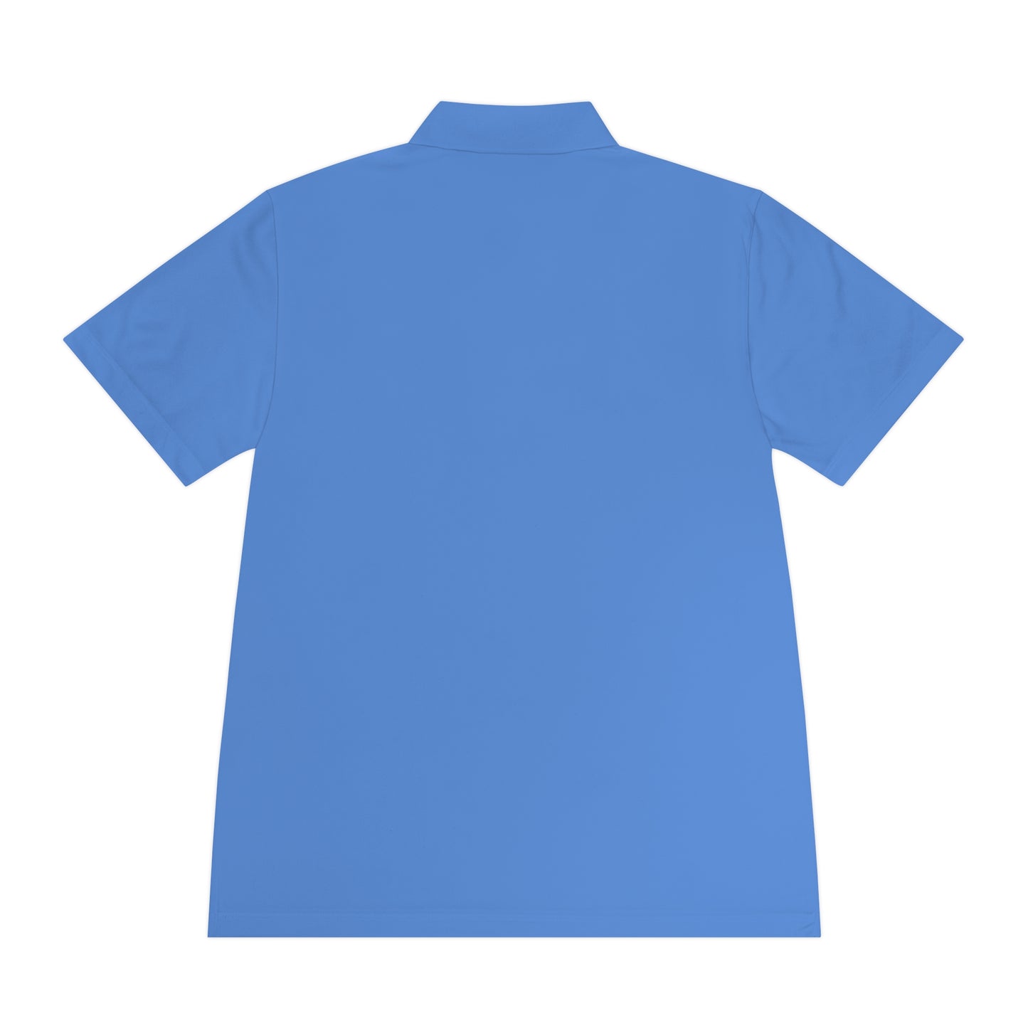 Gold Cross Chest Polo — Men’s Sport Polo Shirt