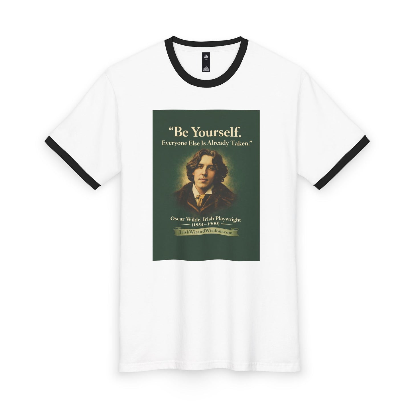 Vintage Portrait 'Be Yourself' Ringer Tee of the month